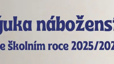 Rozvrh výuky náboženství ve školním roce 2025/2026